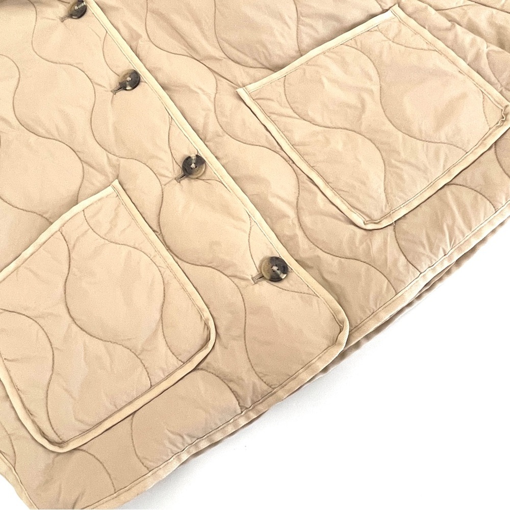 Lauren Ralph Lauren Black Label Onion Quilted Jacket in Natural Medium - Picture 12 of 16